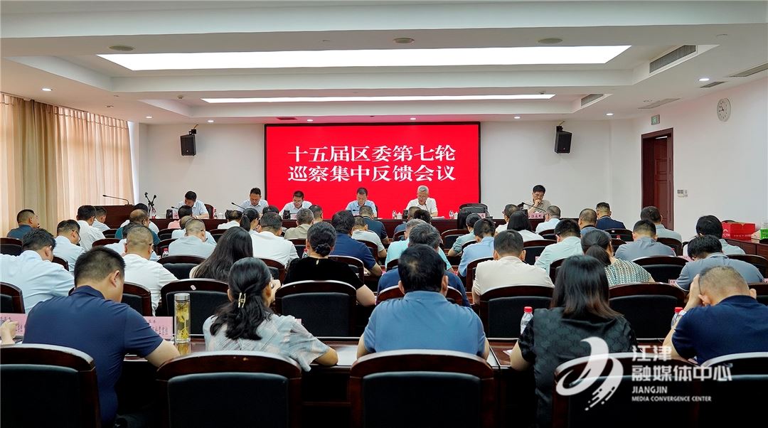 我区召开十五届区委第七轮巡察集中反馈会