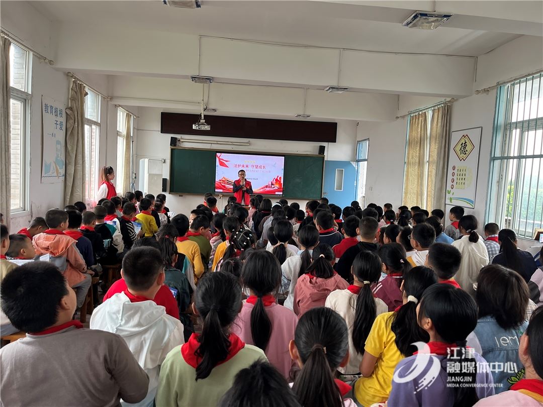 石门镇：“护苗”普法进校园