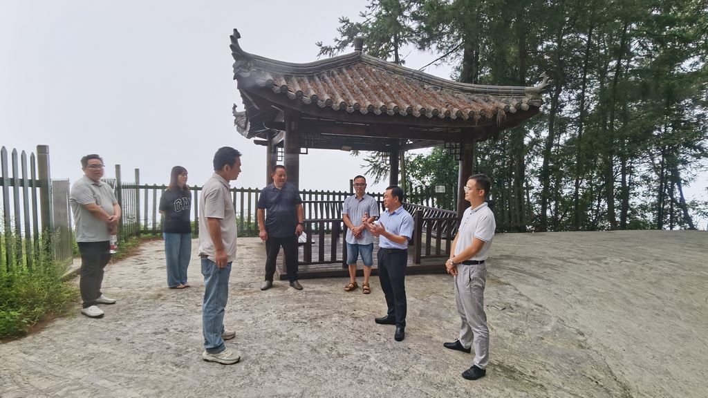 区人力社保局深入贾嗣镇龙山村调研指导乡村振兴工作