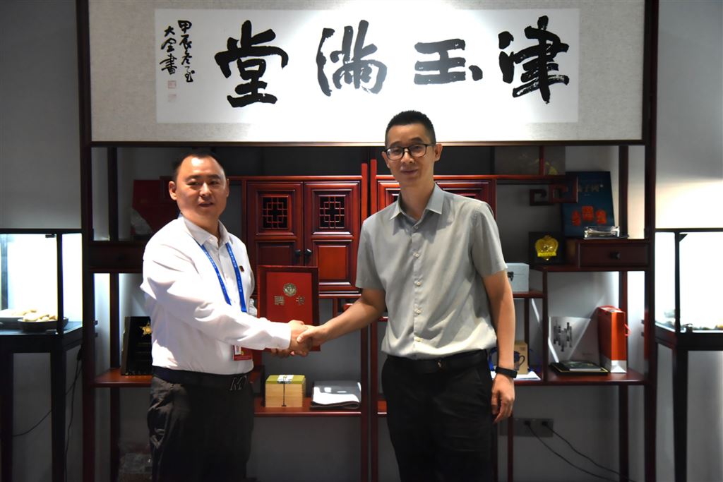 中国玉雕大师孙佳兴来津 助力区域文创产业发展