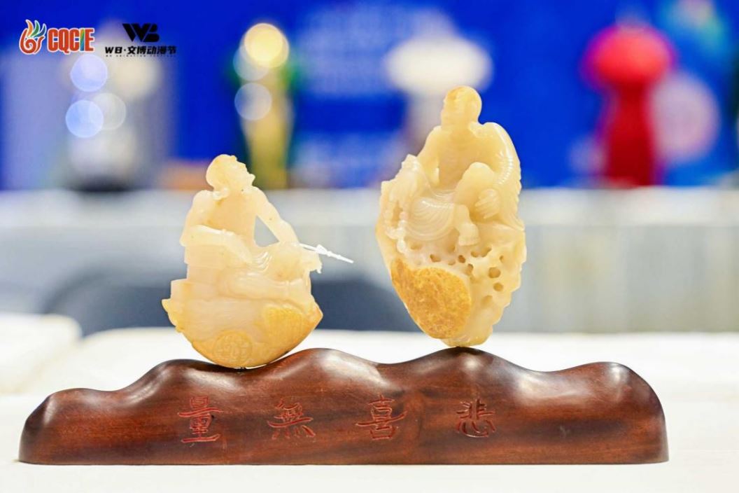第十四届重庆文博会“工匠杯”重磅揭晓  江津玉多件工艺精品摘金夺银展匠心