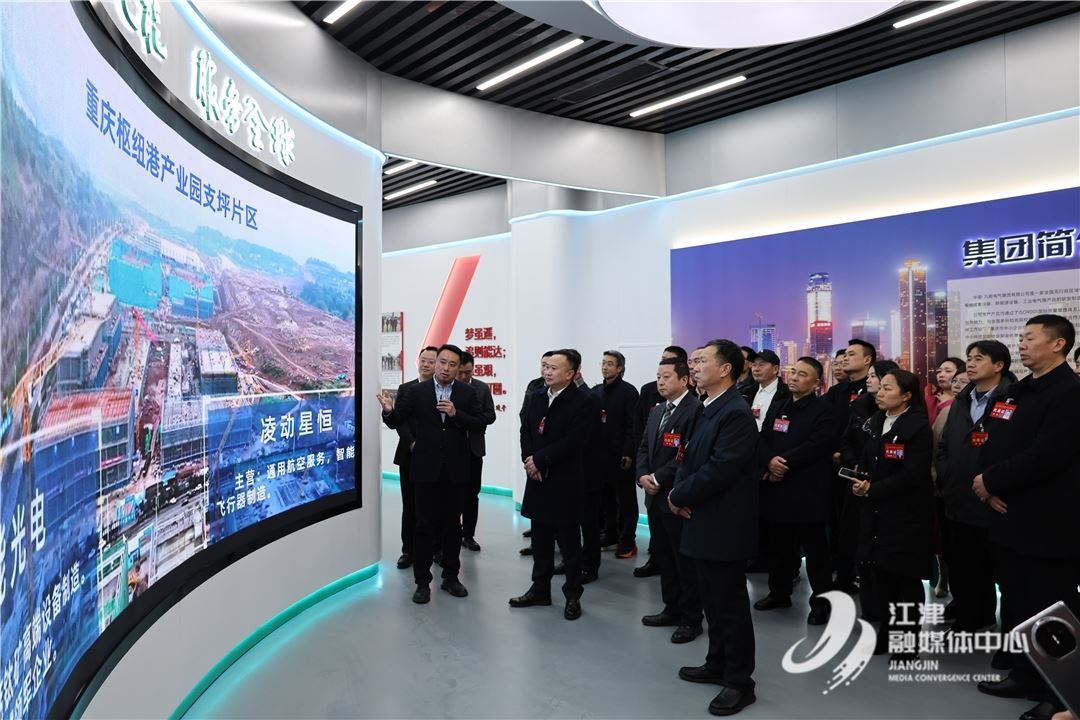 区人大代表深入重点企业集中视察  赋能现代化新重庆枢纽之城建设