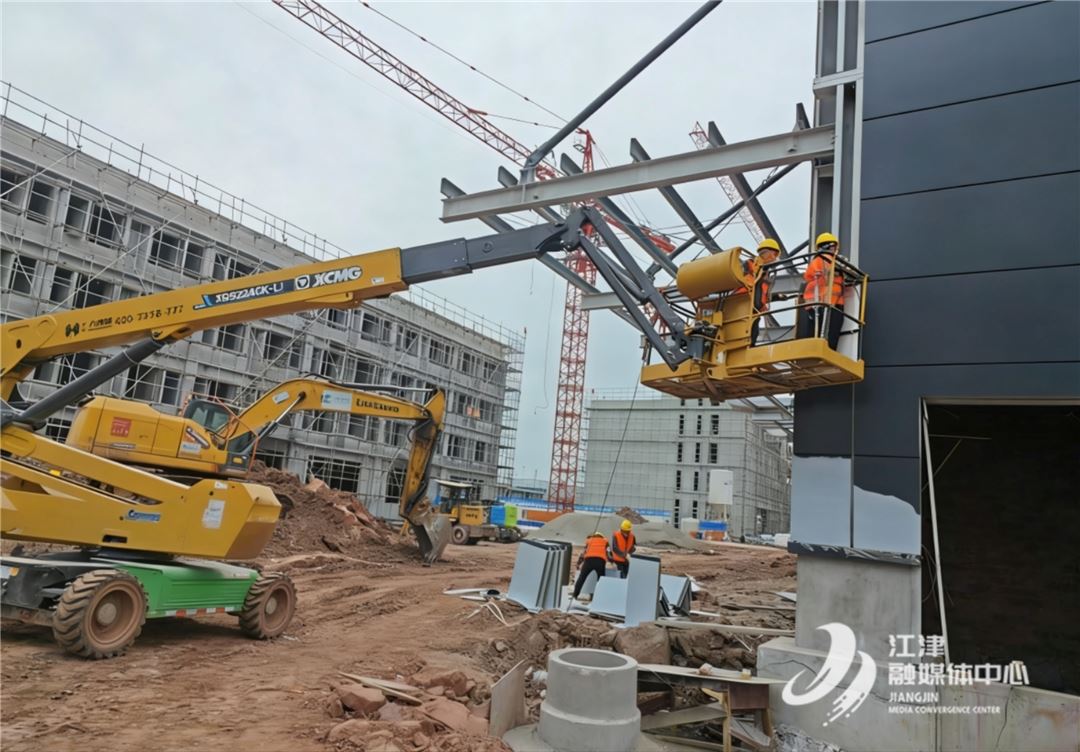 一马当先 | 听,钢梁“合龙”声,奏响新春“奋进曲”