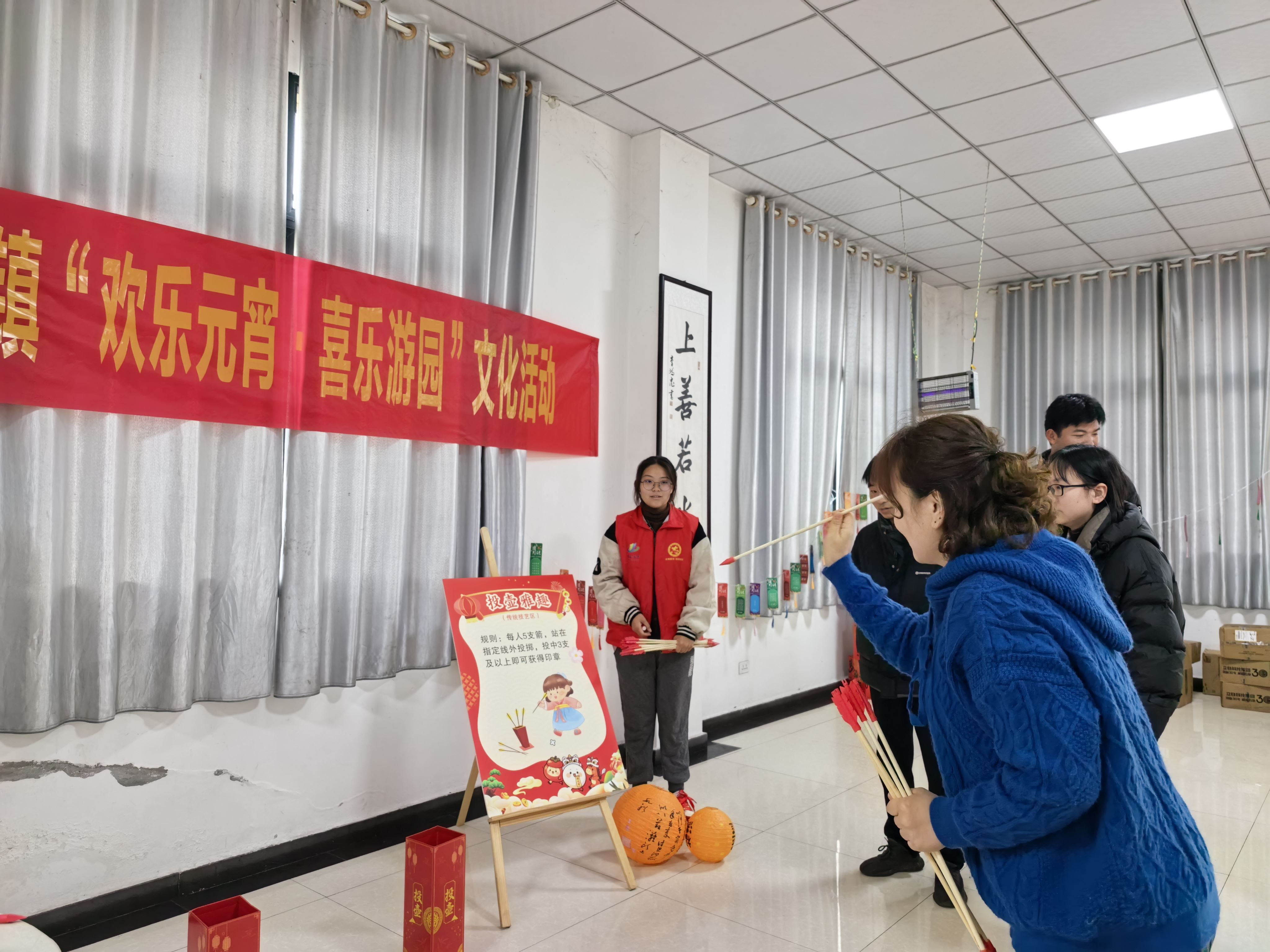 夏坝镇开展“欢乐元宵·喜乐游园”活动