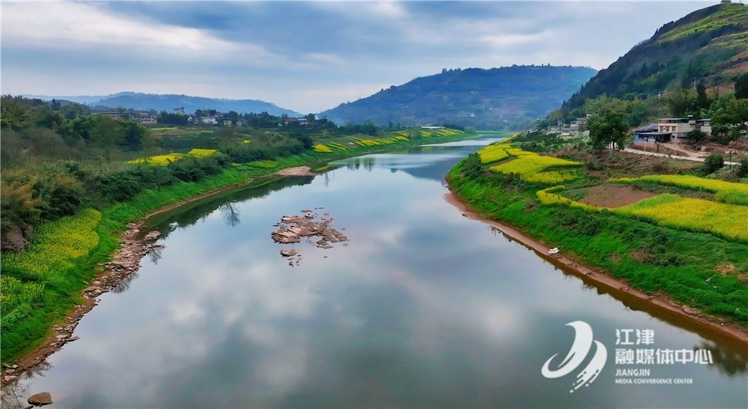 油菜花开！江津支坪6公里“黄金”水岸上线，桨板逐浪共赴春日之约