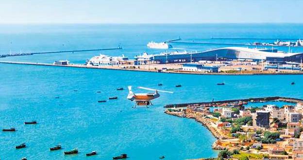 5小时→20分钟！双福无人机跨海“闪送”